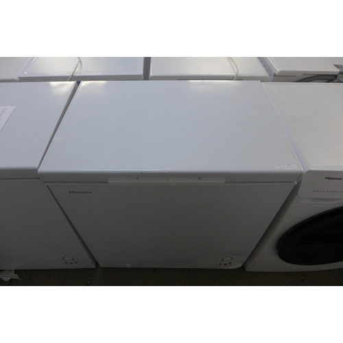 1764 - Hisense Chest Freezer  198L White Fc252D4Bw1  , Original Rrp £249.91 + Vat * This Lot Is Subject To ... 