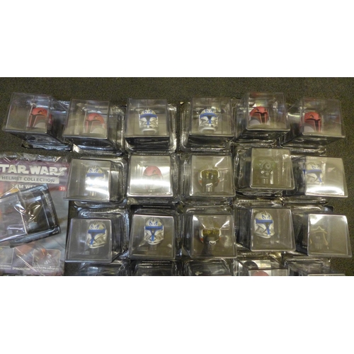 766 - Twenty-three Star Wars helmet models