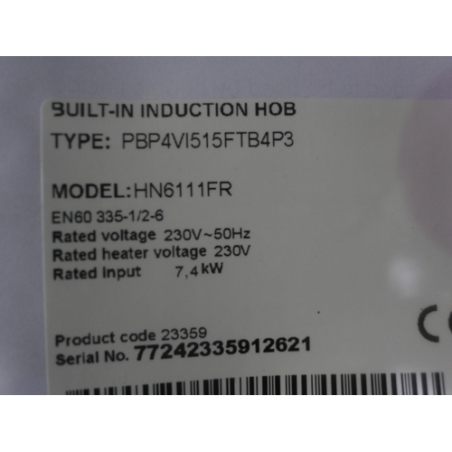 3041 - CDA 4-Zone Induction Hob (H55Xw576Xd518)(HN6111FR) Original RRP £249.17 Inc. Vat * This Lot Is Subje... 