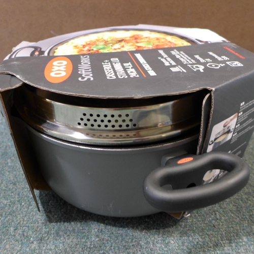 3002 - Oxo Casserole Pot & Lid 24cm  (247-642) * This lot is subject to vat