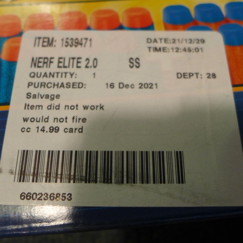 3056 - Ascent Micro Drone, Atomic Power Poppers  and Nerf Elite 2.0 commander Pack     (246-381,382,387)