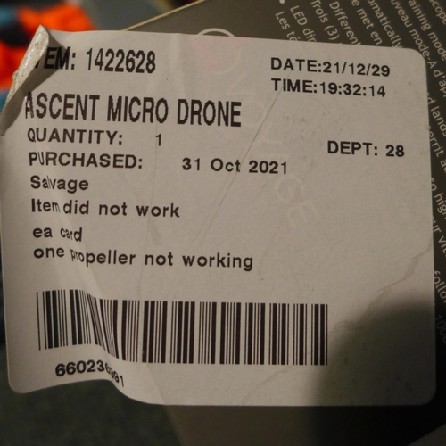 3056 - Ascent Micro Drone, Atomic Power Poppers  and Nerf Elite 2.0 commander Pack     (246-381,382,387)
