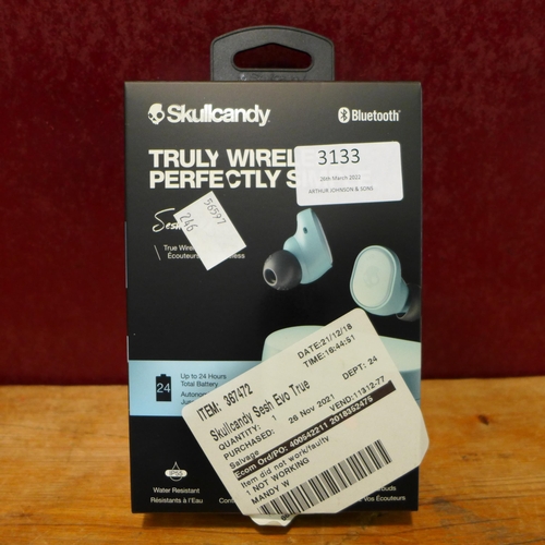 3133 - Skullcandy Sesh Evo Blue True Wireless Earbuds (246-121)