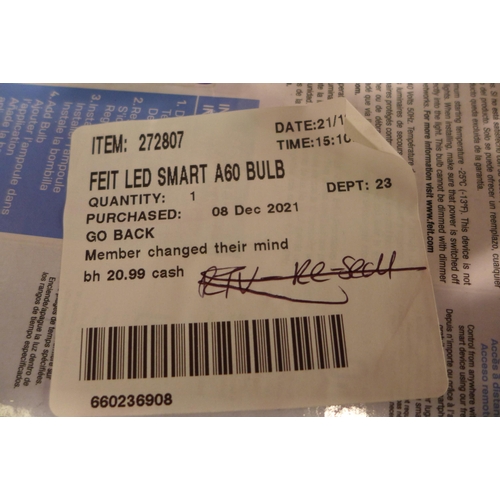 3141 - Feit Led Smart A60 Bulb   (246-368)