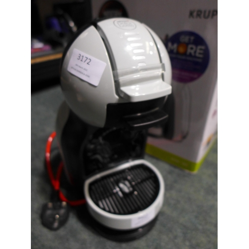 3172 - Krups Mini Me Anthricite coffee machine (245-168) * This lot is subject to VAT