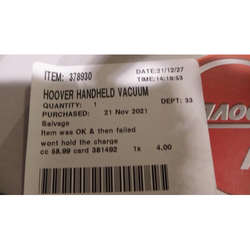 3177 - Hoover Handheld Vacuum  H-Handy 700  (246-256)