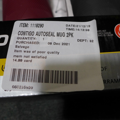 3227 - Vacuum-Insulated Flasks and Contigo Autoseal Mug 2Pk - Hot/Cold (246-215,200)