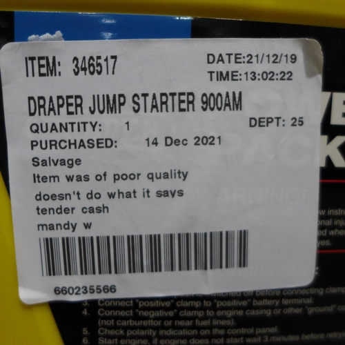 3229 - Draper Jump Starter (900AM) (246-195)