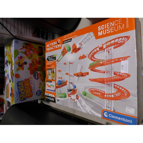 3238 - Chaos Effect Marble Run and Stickle Bricks Mega Pack (246-204,205)