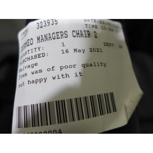 3270 - Dormeo Managers Chair     , Original Rrp £164.99 + Vat  (247-611) * This lot is subject to vat