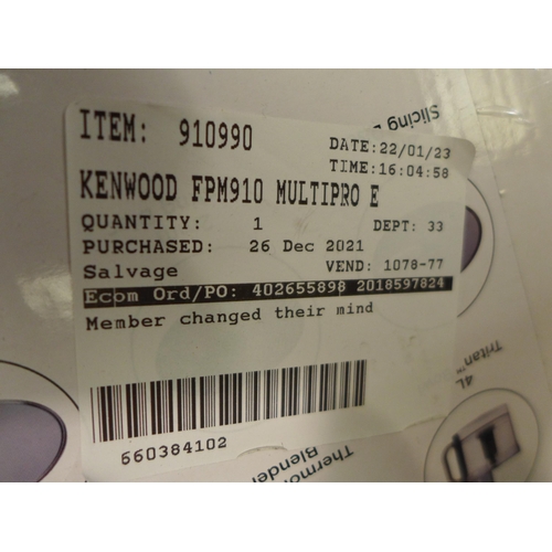 3298 - Kenwood Fpm910 Multipro  Excel Food Processor, Original Rrp £249.91 + Vat    (249-832)  * This lot i... 