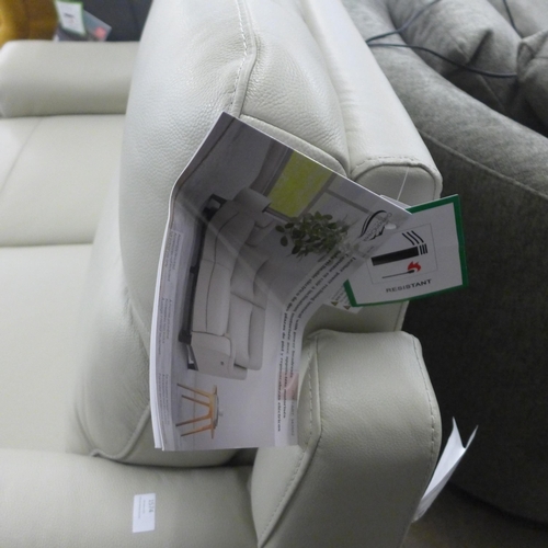 1574 - Kuka Barrett 2 Seater Light Grey Power Recliner , RRP £1166.66 + vat (4097-17)  * This lot is subjec... 