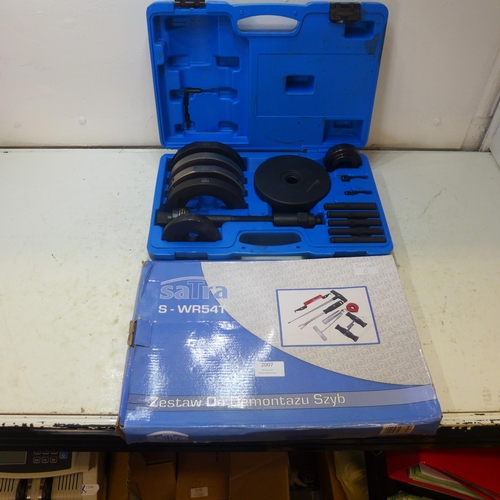 2022 - Satra S-XB85R bearing puller/mounting kit plus tool set - S-WR54T - W