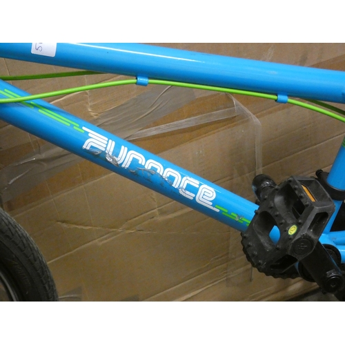 2077 - X-Rated blue BMX bike