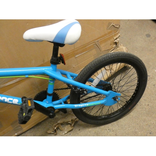 2077 - X-Rated blue BMX bike