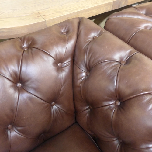 1304 - New Allington Chair Brown Leather Armchair, Original RRP £833.33  ( 4091-4)  * This lot is subject t... 