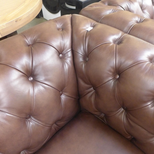 1305 - New Allington Chair Brown Leather Armchair, Original RRP £833.33  ( 4091-9)  * This lot is subject t... 