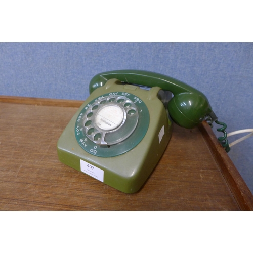 407 - A vintage telephone