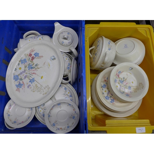 1273 - Poole Springtime tea and dinnerware**PLEASE NOTE THIS LOT IS NOT ELIGIBLE FOR POSTING AND PACKING**