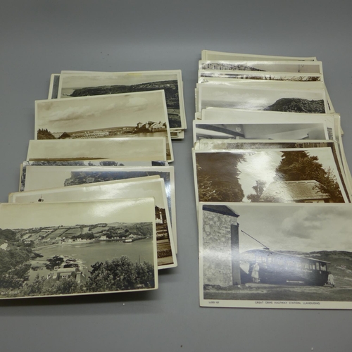 637 - Postcards; Edwardian and later photograph postcards  (120 no.)