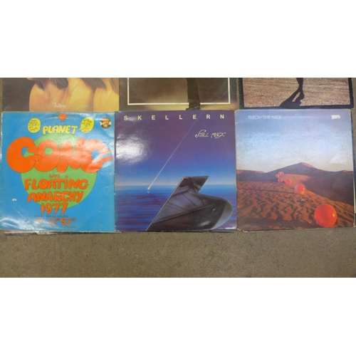 739 - 12 LP records; Rock and Prog Rock including Genesis, King Crimson, The Who, etc.