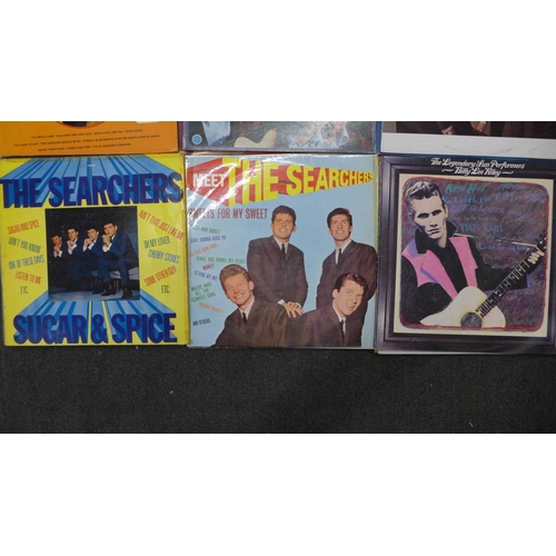 783 - 1950's-1970's LP records, including rock n roll, Marty Robbins, The Ventures, Hank Snow, Bobby Rydel... 