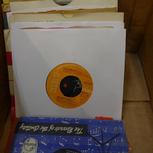 788 - Fifty Elvis Presley, Gene Vincent and other 7