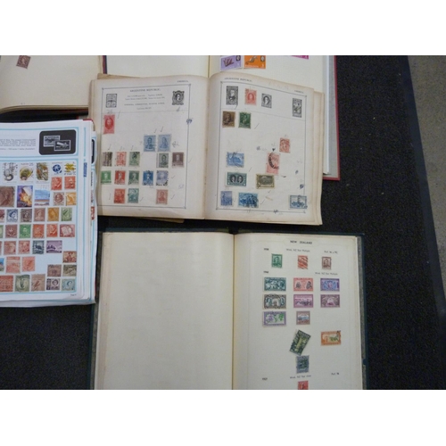 796 - A collection of stamps in eleven albums, early 20th Century onwards, used and mint