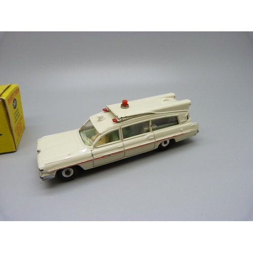 885 - A Dinky Toys 263 Ambulance, boxed