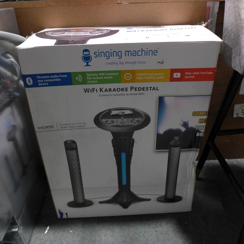 3041 - Singing Machine Portable Karaoke (Ism1080), Original RRP £194.99 + Vat   (247-67)  * This lot is sub... 