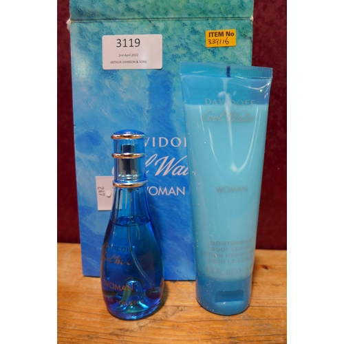 3119 - Cool Water Woman Gift Set and Cerruti 1881 Homme Giftset (247-336,350)  * This lot is subject to vat