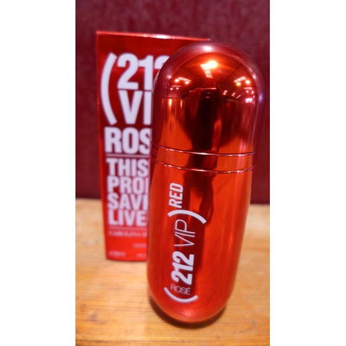 3122 - 212 Vip Rose Red  80Ml Edp Spray      (247-351)  * This lot is subject to vat