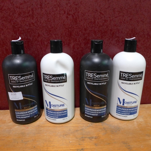 3132 - Four Tresemme Shampoo & Conditioner (900Ml)(247-166)  * This lot is subject to vat