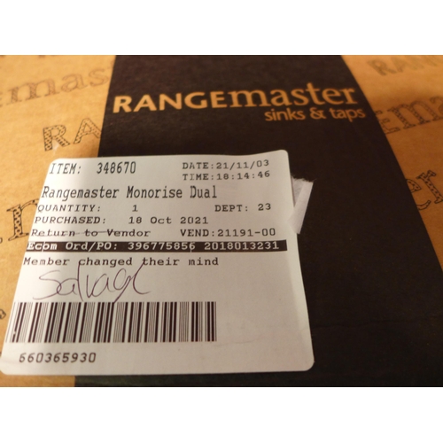 3133 - Rangemaster Monorise Dual Tap * This lot is subject to vat