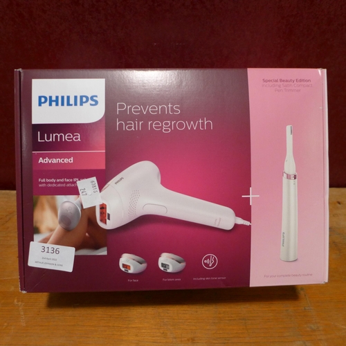 3136 - Philips Lumea Inc Pen Ipl (247-361)  * This lot is subject to vat