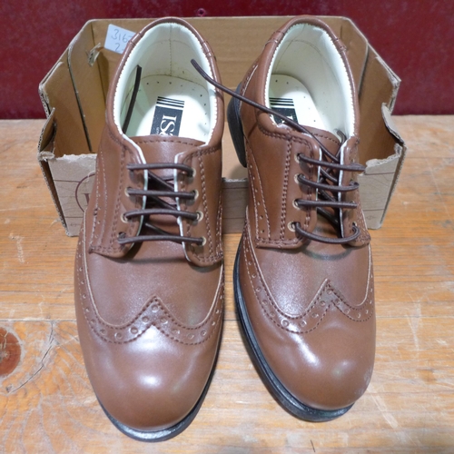 3167c - A pair of child's brown/tan brogues by Isse, Euro size 29