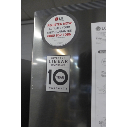 1516 - LG Side By Side Ecomm Gsi960Pzvv Shiny Steel    ,Original RRP £1041.66 + vat (4093-10) * This lot is... 