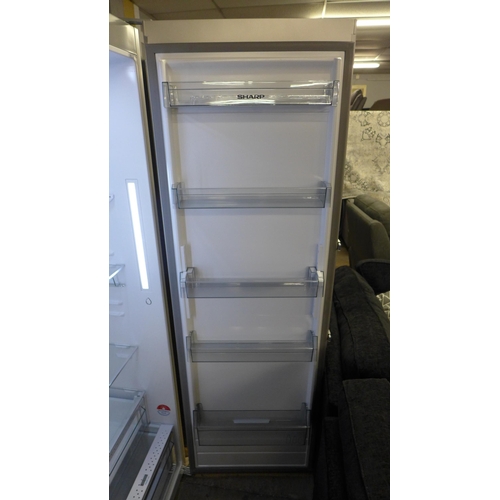 1519 - Sharp SJ-Lc31Chxif Inox  380L Tall Larder Fridge   ,Original RRP £416.66 + vat (4093-25) * This lot ... 