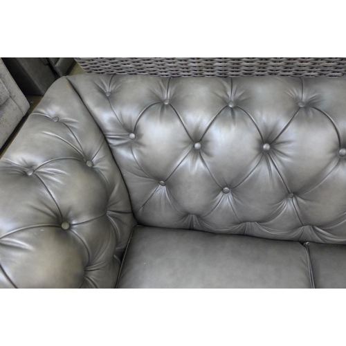 1539b - New Allington 2 Seater Grey , Original RRP £1374.91 + vat, (4095-7)  * This lot is subject to vat