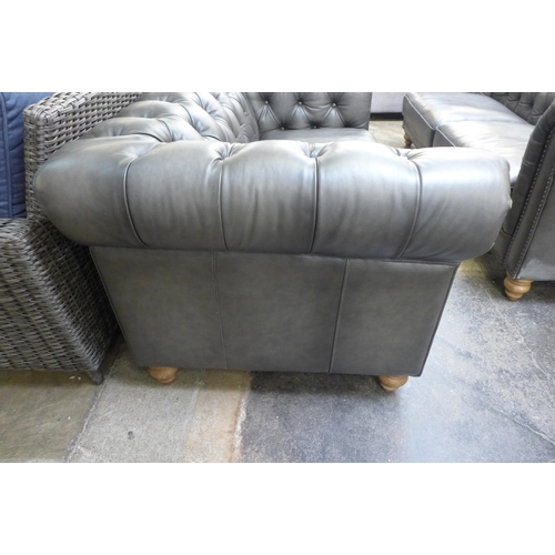 1539b - New Allington 2 Seater Grey , Original RRP £1374.91 + vat, (4095-7)  * This lot is subject to vat