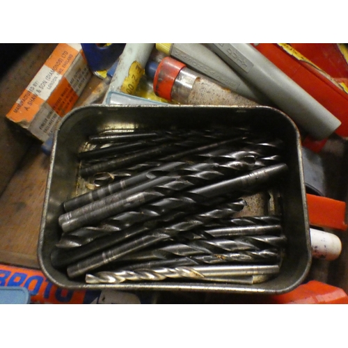 2007 - 100+ drill bits, taps, etc.