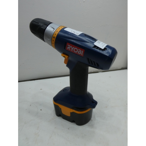 2013 - Ryobi CHD-1441 14.4v cordless drill with charger - W