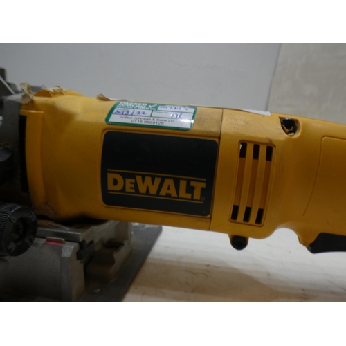 2023 - DeWalt 110v angled biscuit cutter - W