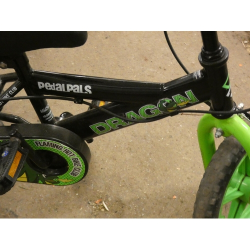 2076 - Pedal Pals Dragon child's bike