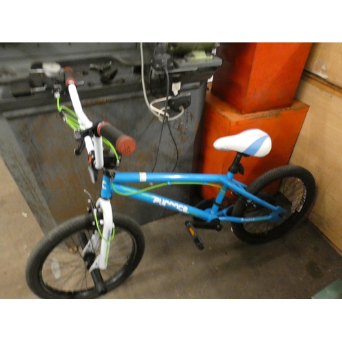 2077 - X-Rated blue BMX bike