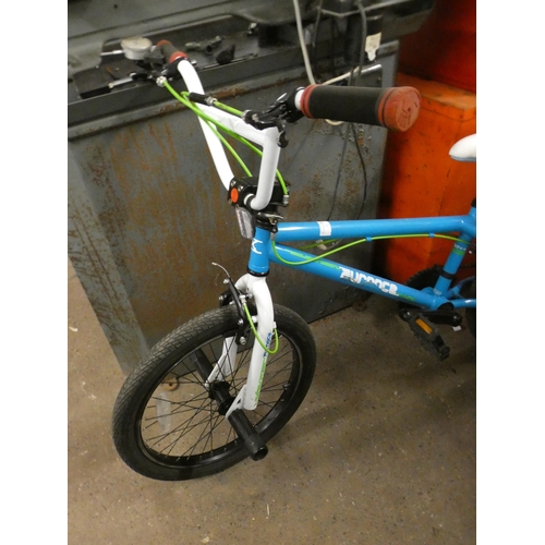 2077 - X-Rated blue BMX bike