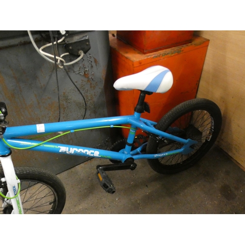 2077 - X-Rated blue BMX bike