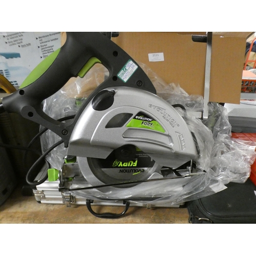 2111 - Evolution Fury 4 TCT circular saw in box