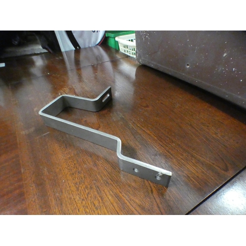 2249 - Approx. 18 heavy duty steel hanging brackets