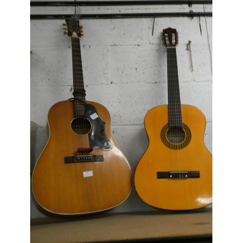 2277 - Herald classical guitar and Stentor acoustic guitar